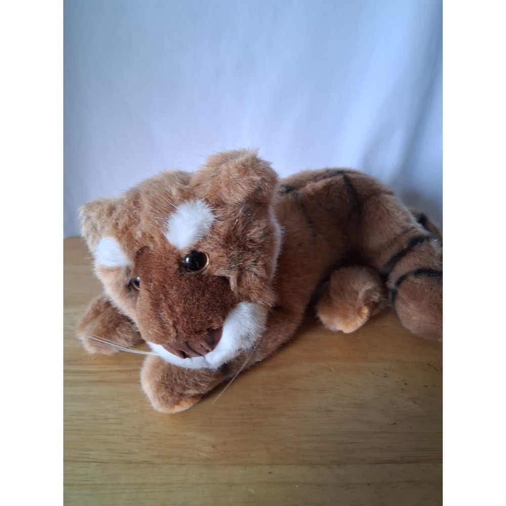 Brown Tiger Plush - Picture 2 of 6